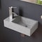 Alfi Brand Brushed Nickel Square Body Curved Spout Sgl Lever Bathroom Faucet AB1258-BN - alternate 6